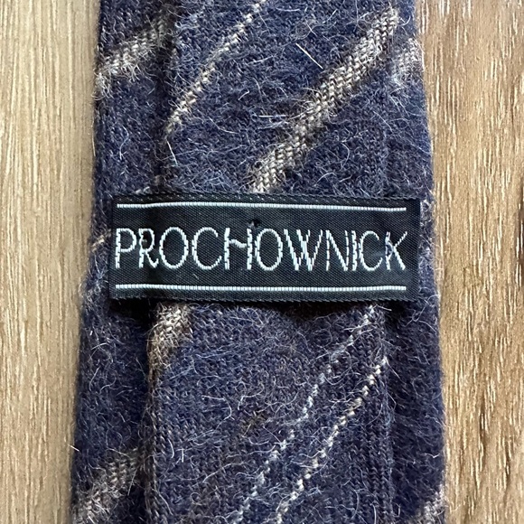 PROCHOWNICK Alpaca Blend Striped Vintage Tie (C) - Picture 1 of 4